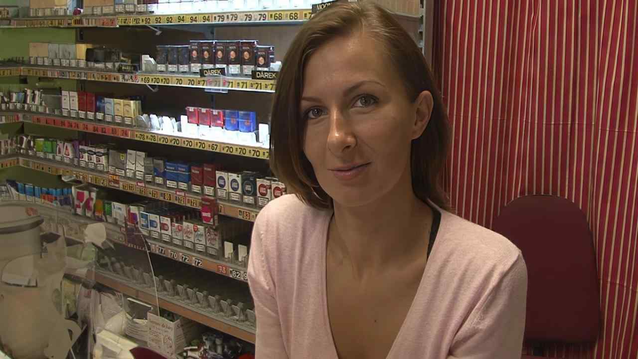 Mature Beauty From The Tobacconist